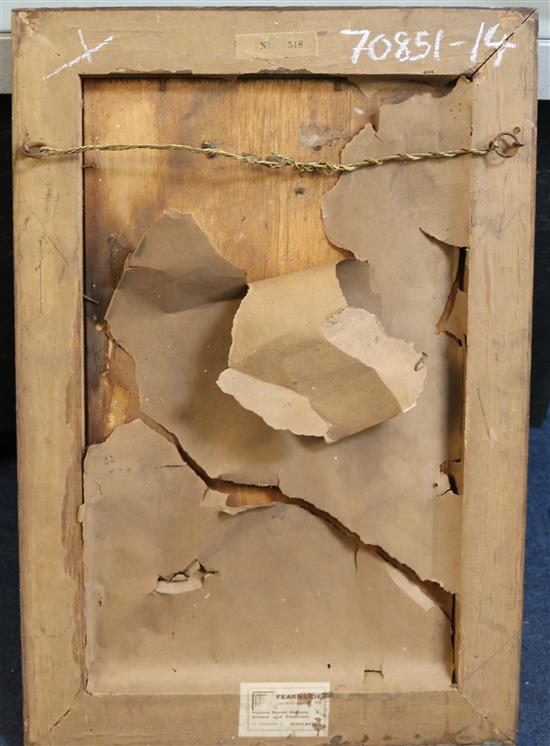 Dame Warburg Welch Kiss of Judas 15.5 x 9.5in.